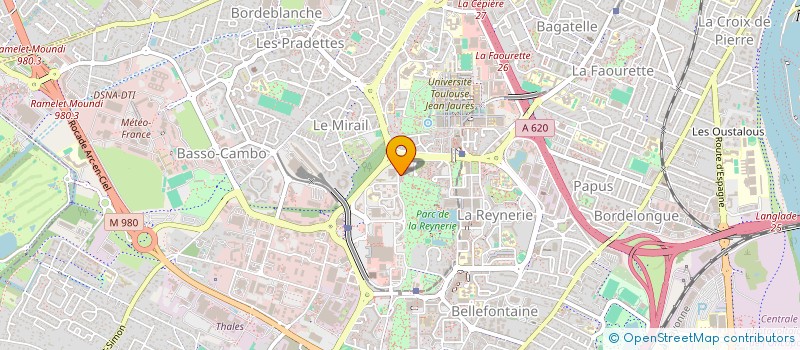 localisation de l'entreprise M&L à TOULOUSE