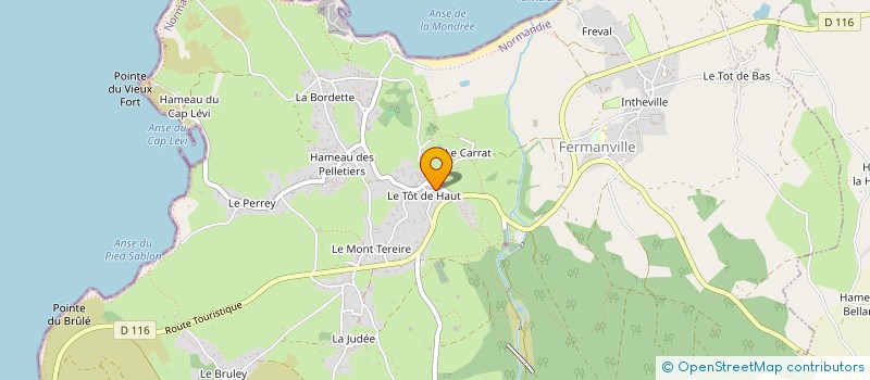 localisation de l'entreprise M&L  FERMANVILLE