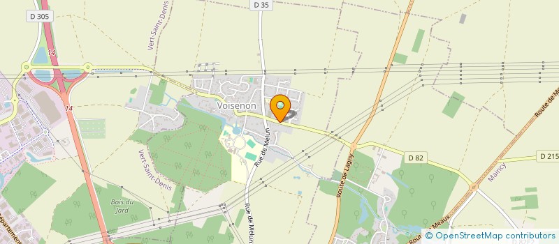 localisation de l'entreprise M&L  VOISENON