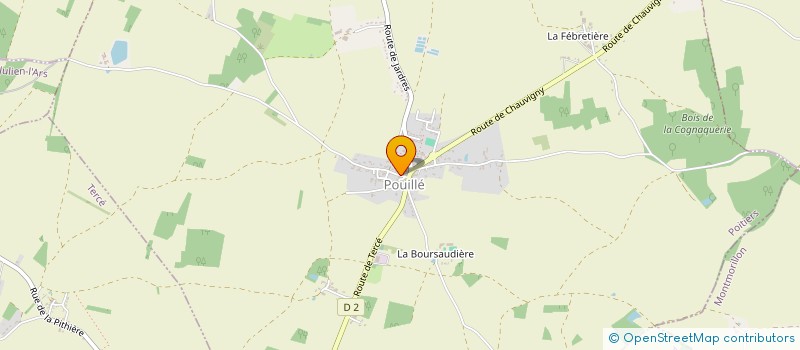 localisation de l'entreprise M.L.A ET CIE  POUILLE