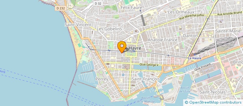 localisation de l'entreprise M L B à LE HAVRE