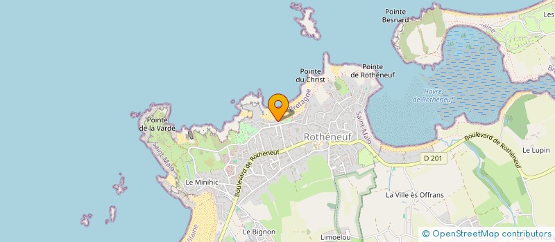 localisation de l'entreprise M.L.B à SAINT-MALO