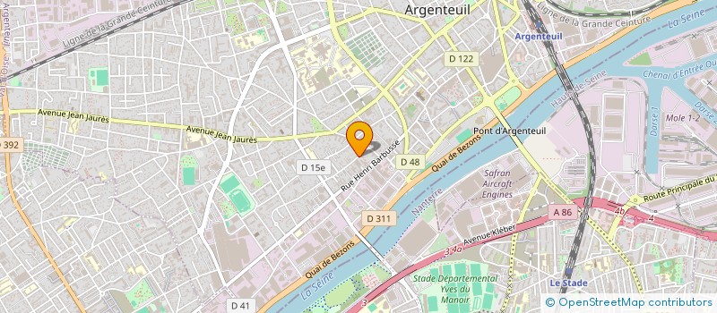 localisation de l'entreprise M.L.B ACCESSOIRES  ARGENTEUIL