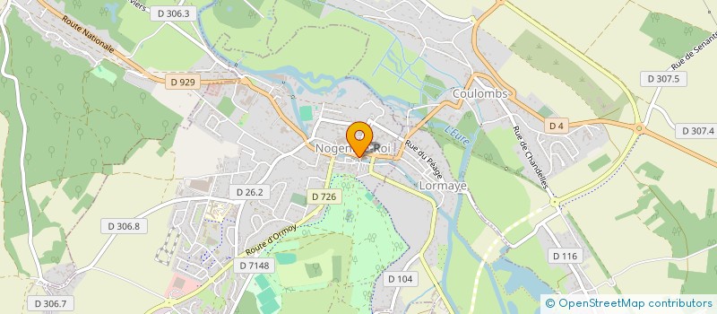 localisation de l'entreprise M.L.B. ESTHETIQUE SARL à NOGENT-LE-ROI