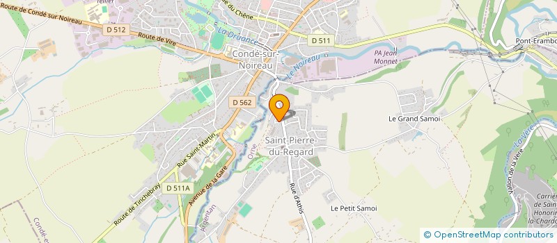 localisation de l'entreprise M&L BOULANGERIE PATISSERIE à SAINT-PIERRE-DU-REGARD