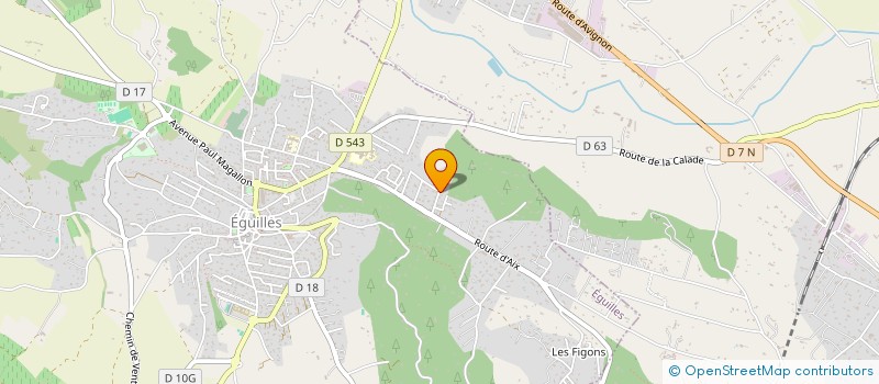 localisation de l'entreprise M&L BUILDERS  EGUILLES