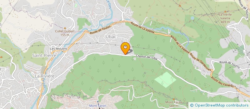 localisation de l'entreprise M.L.C  TOULON