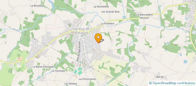 localisation de l'entreprise M.L.C. DALBY à VIGNEUX-DE-BRETAGNE