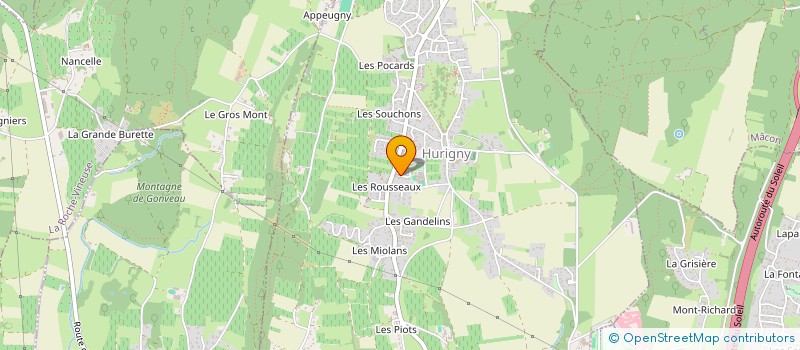 localisation de l'entreprise M'L COIFFURE  HURIGNY