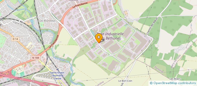 localisation de l'entreprise M.L CONSULTING SECURITE  SAINT-OUEN-L'AUMONE