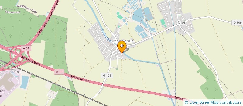 localisation de l'entreprise M&L CUISINE&AGENCEMENT à MAGNY-SUR-TILLE