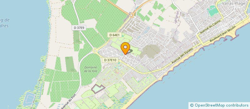 localisation de l'entreprise M.L.D  VENDRES