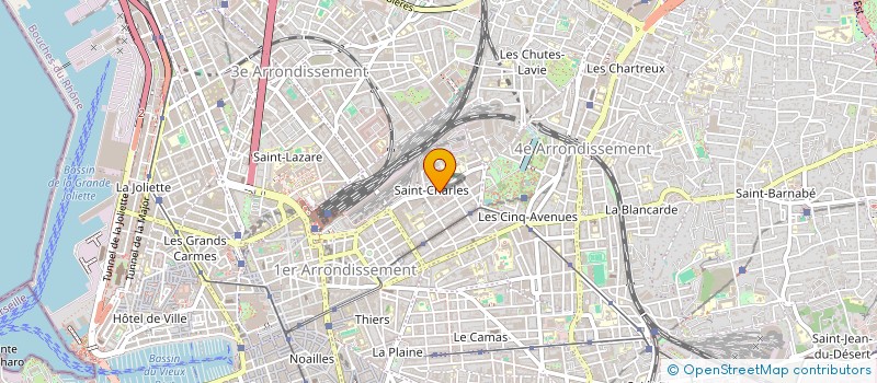 localisation de l'entreprise M.L DISTRIBUTION à MARSEILLE