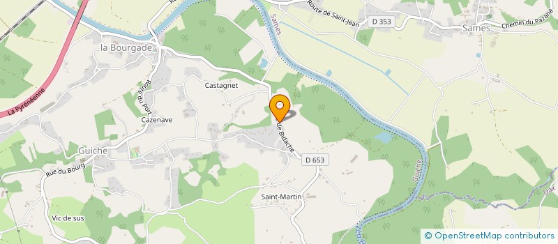 localisation de l'entreprise M L'EAU  GUICHE