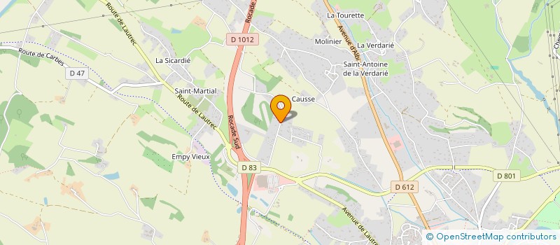 localisation de l'entreprise M L'ECOLE à BURLATS