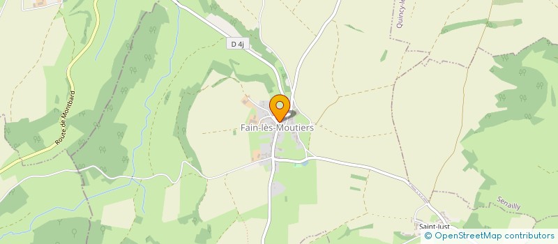 localisation de l'entreprise M L HARPE à MONTBARD