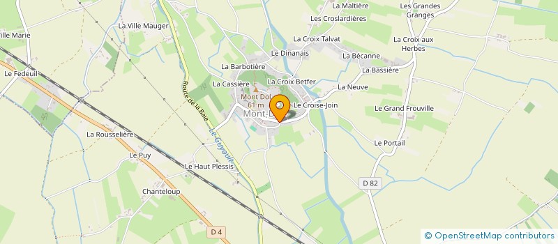 localisation de l'entreprise M.L.I  CHERRUEIX