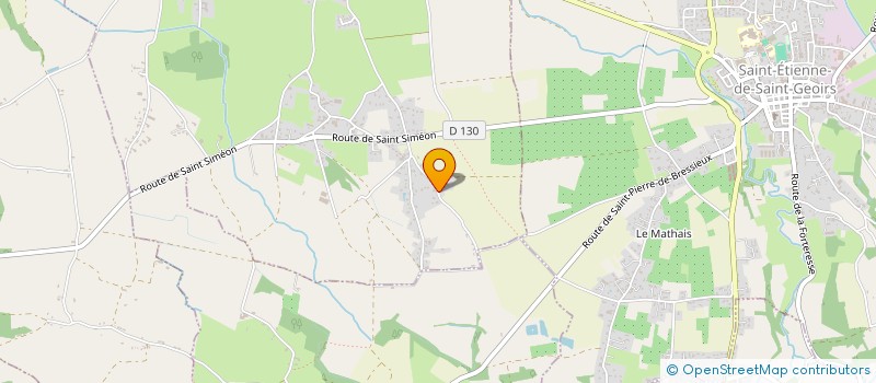 localisation de l'entreprise M.L.I.  BREZINS