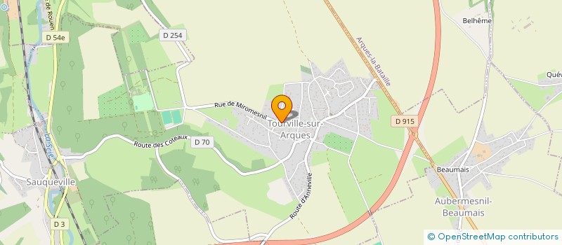 localisation de l'entreprise M L J L V  TOURVILLE-SUR-ARQUES