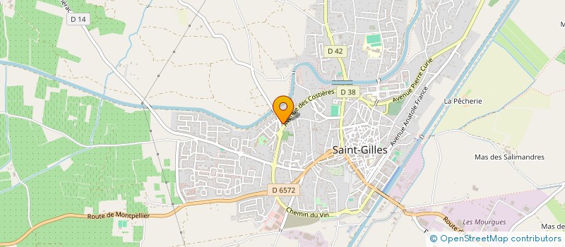 localisation de l'entreprise M.L.K CONTROLE à SAINT-GILLES