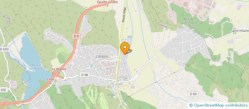 localisation de l'entreprise M L L  CABRIES