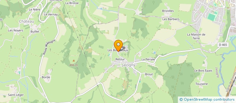 localisation de l'entreprise M.L.M  CLUNY