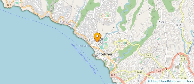 localisation de l'entreprise M.L.M.KA SARL à SCHŒLCHER