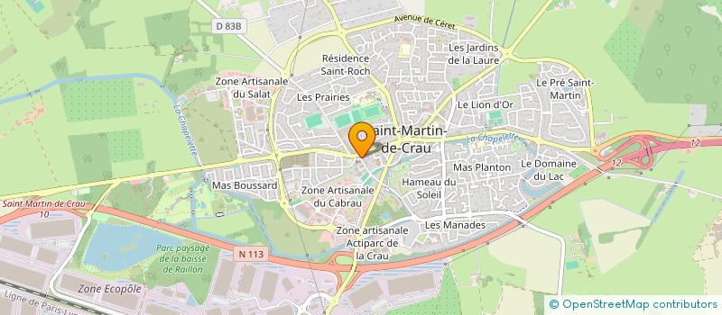 localisation de l'entreprise M L M S à SAINT-MARTIN-DE-CRAU