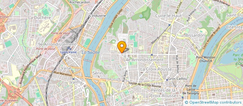 localisation de l'entreprise M.L.M. TRANSPORTS à LYON