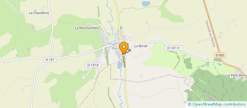 localisation de l'entreprise M.L.O à SOUANCE-AU-PERCHE