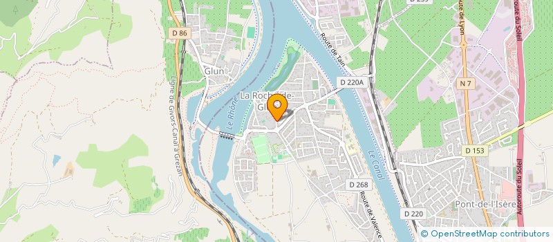 localisation de l'entreprise M&L PRIMEUR  LA ROCHE-DE-GLUN