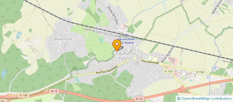 localisation de l'entreprise M.L. PROPRETE  LA QUEUE-LES-YVELINES