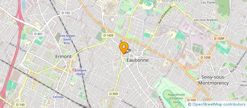 localisation de l'entreprise M.L.R CONDUITE à EAUBONNE