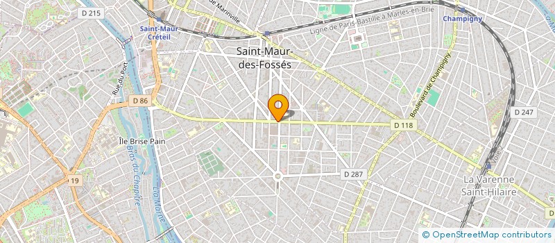 localisation de l'entreprise M&L SANTE à SAINT-MAUR-DES-FOSSES