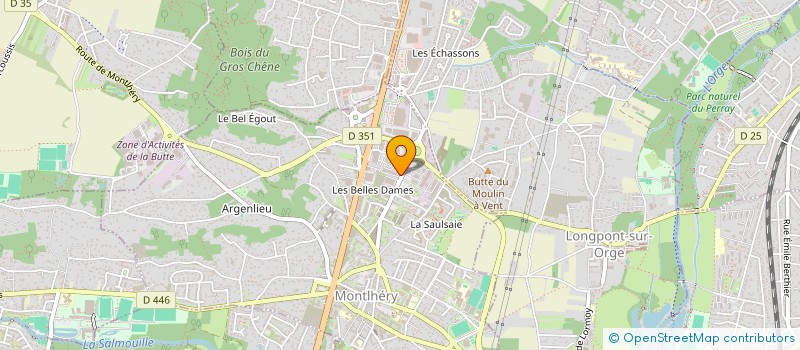 localisation de l'entreprise M.L.T  MONTLHERY