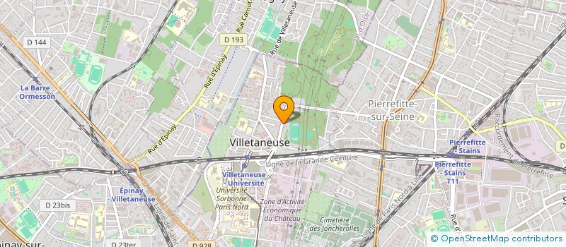 localisation de l'entreprise M.L.T.S. à VILLETANEUSE
