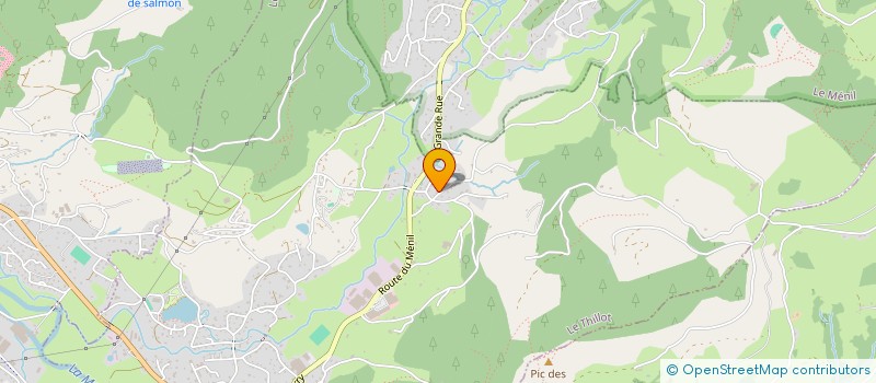 localisation de l'entreprise M.LAMBERT TERRASSEMENT  LE THILLOT