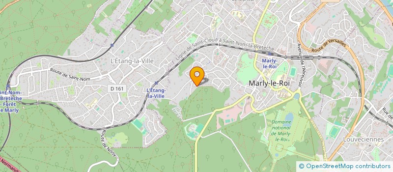 localisation de l'entreprise M LE CLOS  MARLY-LE-ROI