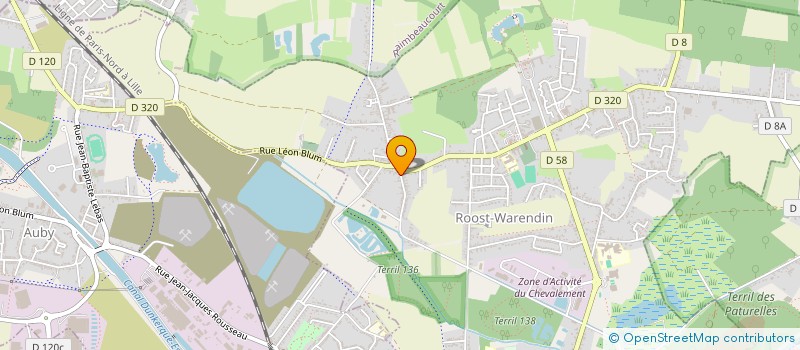 localisation de l'entreprise M LE CONTE ET LA FABULERIE  ROOST-WARENDIN