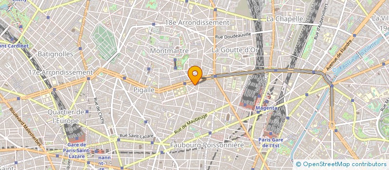 localisation de l'entreprise M LE MAUDIT  PARIS