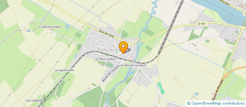localisation de l'entreprise M LE MONDE à POILLY-LEZ-GIEN
