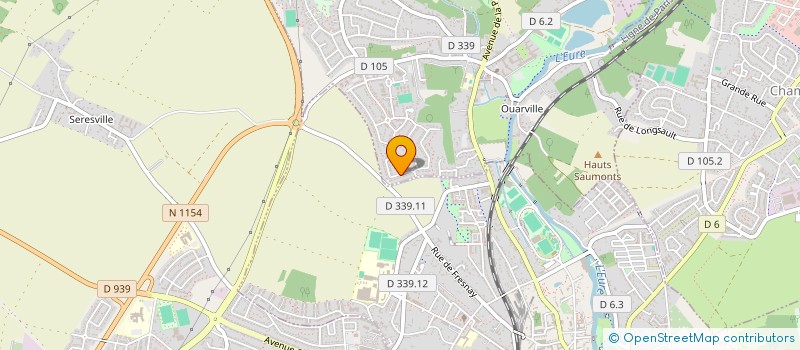 localisation de l'entreprise M LE PETIT CHARTRES à LEVES