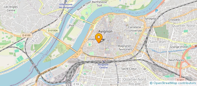 localisation de l'entreprise M.LEPAGE CONSEIL  AVIGNON