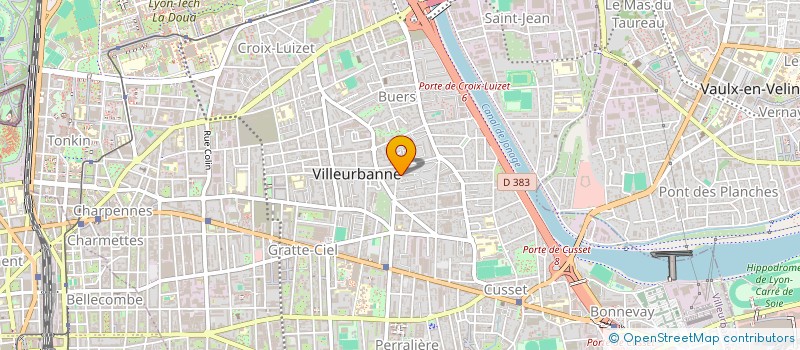 localisation de l'entreprise M LIFTS à VILLEURBANNE
