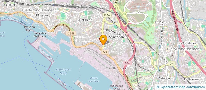 localisation de l'entreprise M. LITTORAL DEVELOPPEMENT  MARSEILLE