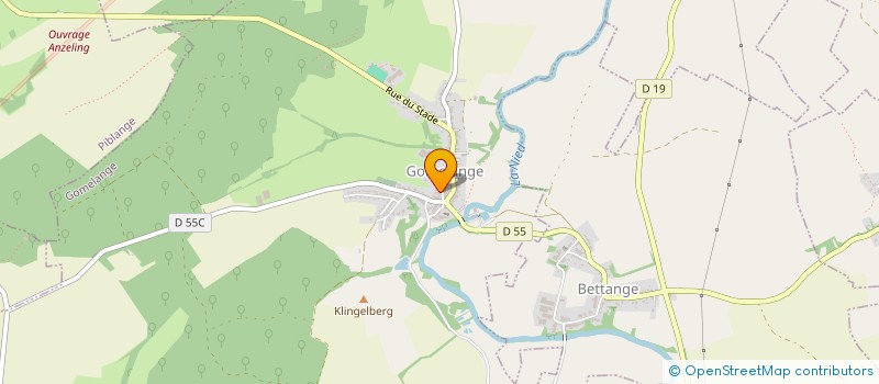 localisation de l'entreprise M LOCATIONS  GOMELANGE