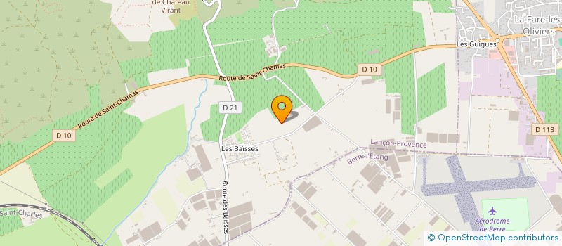 localisation de l'entreprise M LOGISTIQUE  LANCON-PROVENCE