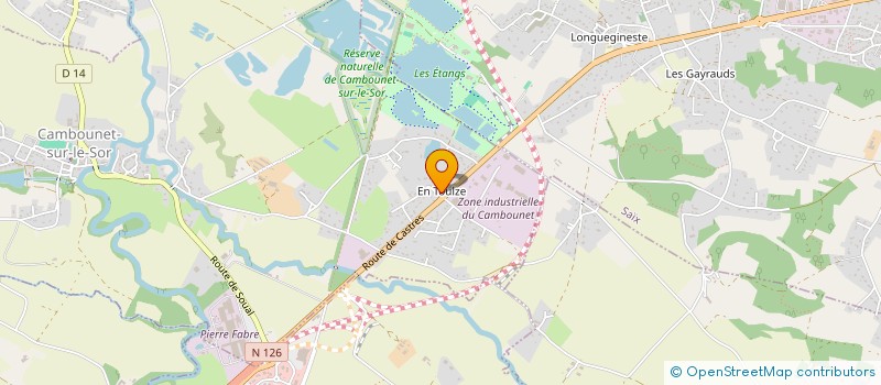 localisation de l'entreprise M. LOURENCO INVEST  CAMBOUNET-SUR-LE-SOR