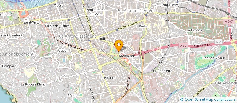 localisation de l'entreprise M&M 13 à MARSEILLE