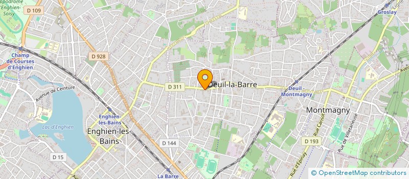 localisation de l'entreprise M.M. à DEUIL LA BARRE
